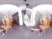 Posh black sister NoeMilk joins VR porn