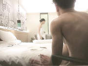 约D罩杯极品美乳妹深喉口交特写扣穴后入猛顶