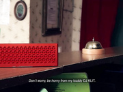 欲火中烧旅馆 - 巨乳宝贝操她的继兄弟和他的朋友全场景