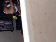 精品推薦 冒死用手機拍攝到的網吧包間裏的小情侶激情啪啪 各種體位操得有點猛啊 1080P原版高清