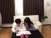 [KSBJ-343] 旦那の連れ子の童貞を奪い何度も中出しを求める巨乳義母 有岡みう - 1of5