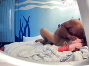 情趣酒店拍攝有點實力的老領導私會大奶情人 抓著兩個大咪咪幹得啪啪直響 完事後貌似還未滿足啊 露臉高清