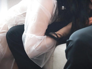 ✨某房泄密爆顶作品！顶级富二代「为主而生」调教极品露脸美熟女肉欲K9专属母狗日常，送给别人当玩具，3p露脸吞精口爆（5V） (5)