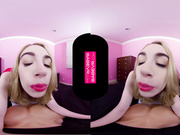 BaBeVR Slim Blonde Ivy Jones Gives you GFE From Ivy League