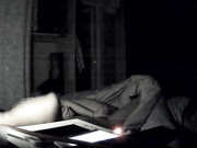 居家电脑摄像头被黑强开TP白嫩大胸美女白领脱衣休息主动握住老公J8撸硬被眼镜胖老公翻身啪啪给干了国语对白