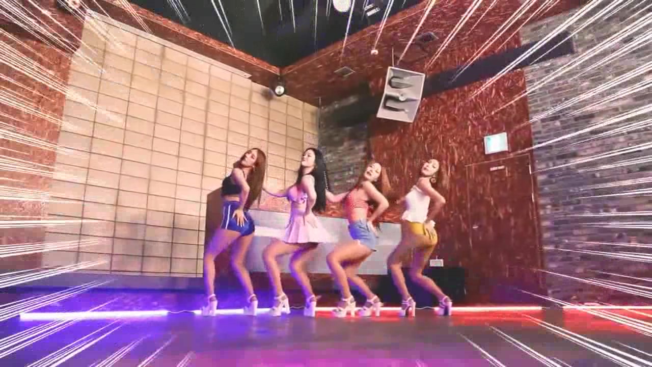 最新韩国人气女子组合『九缪斯』成人合成版MV流出2 劲舞性爱完美结合 淫荡女神 疯狂乱爱 高清720P无水印版