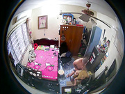 出租屋臥室針孔攝像頭拍攝到的漂亮小媳婦和紋身猛男啪啪打炮 主動翹臀給操表情淫蕩 露臉高清